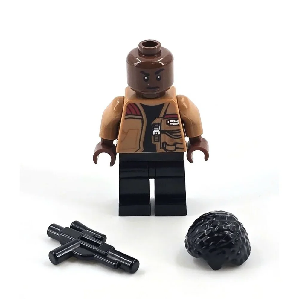 Lego Star Wars The Force Awakens Rey sw0677 Finn sw0676 Set 75192 Minifigures - Picture 7 of 14